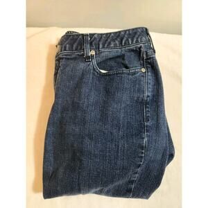 Levi's 525 Jeans Womens 14M 14 34 X 29.5 Blue Perfect Waist Straight Leg